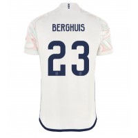 Fotballdrakt Herre Ajax Steven Berghuis #23 Bortedrakt 2023-24 Kortermet
